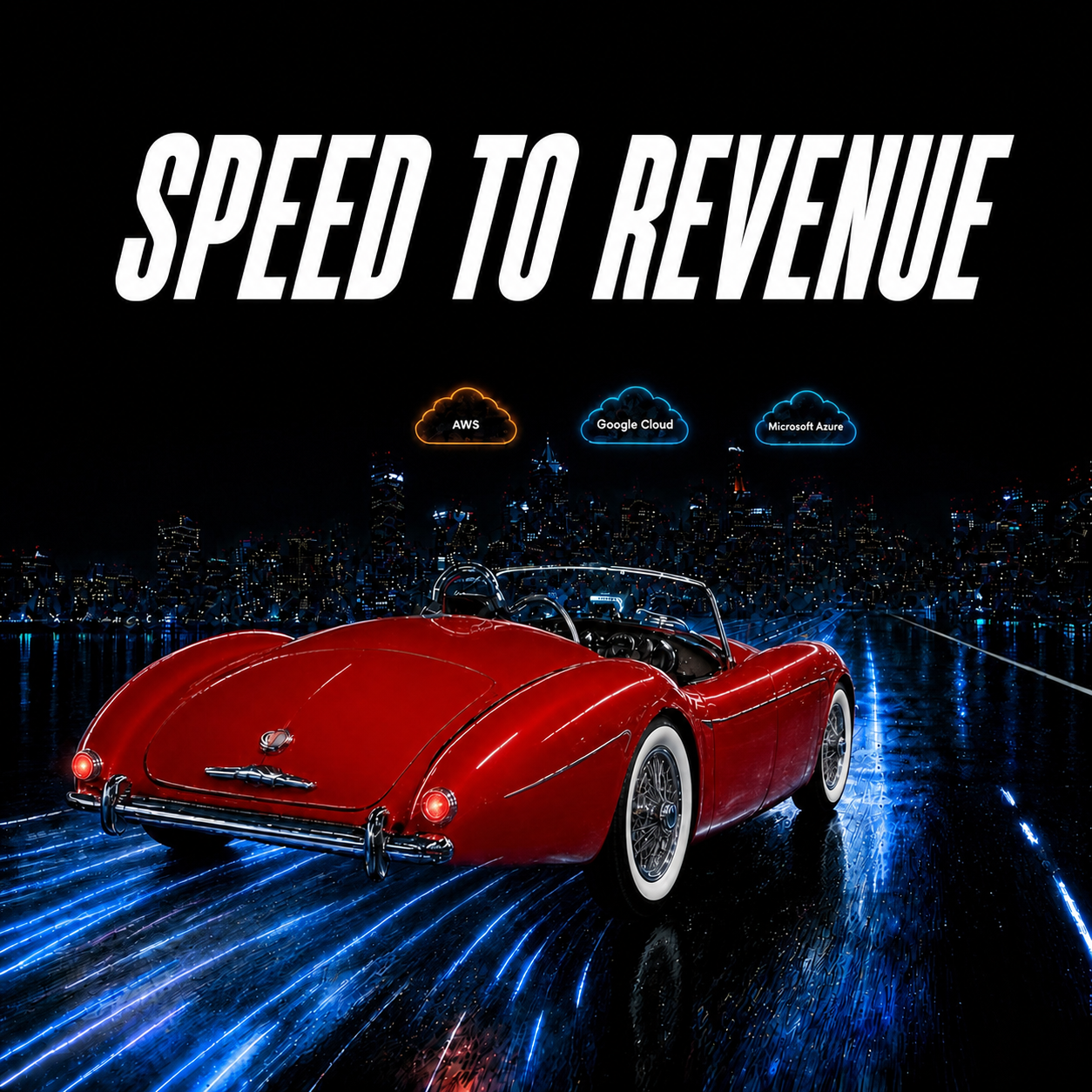 Speed to Revenue across AWS, Google Cloud, and Microsoft Azure
